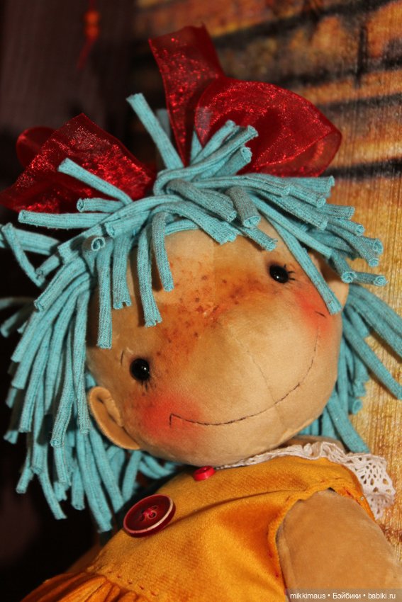 Мальвина - куклы Глазуновой Анны (фото 6)