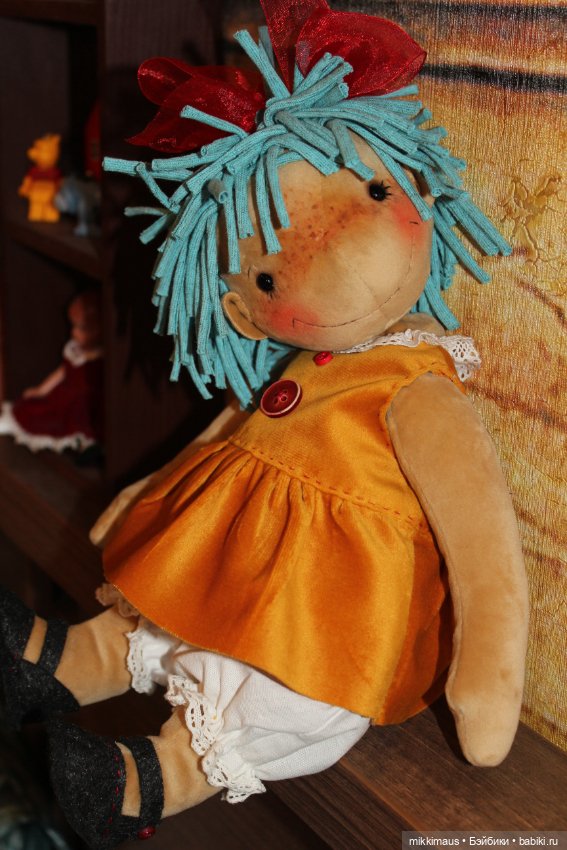 Мальвина - куклы Глазуновой Анны (фото 5)