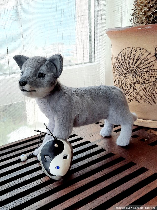 Странная маска — Авторские мишки Тедди и друзья: фото (фото 4)