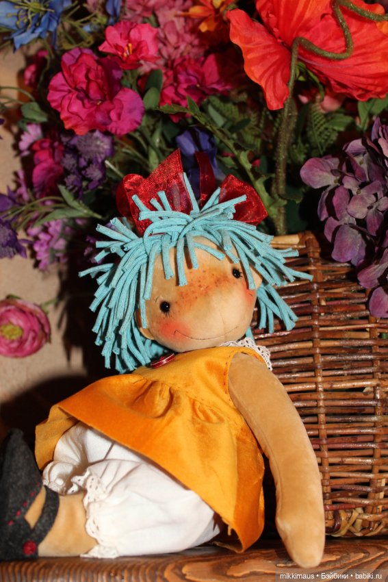 Мальвина - куклы Глазуновой Анны (фото 8)
