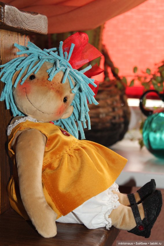 Мальвина - куклы Глазуновой Анны (фото 4)
