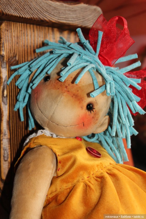 Мальвина - куклы Глазуновой Анны (фото 3)