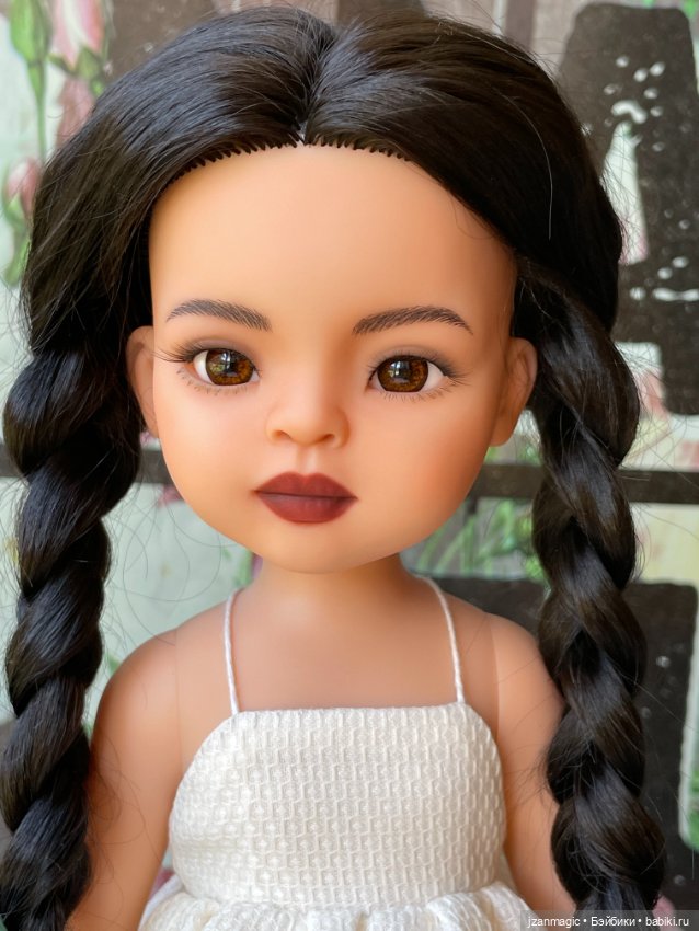 Моника в новом наряде — ООАК Paola Reina (Паола Рейна) и испанских кукол: перерисовка