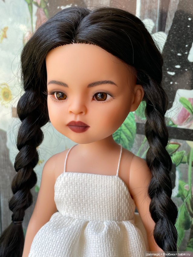 Моника в новом наряде — ООАК Paola Reina (Паола Рейна) и испанских кукол: перерисовка