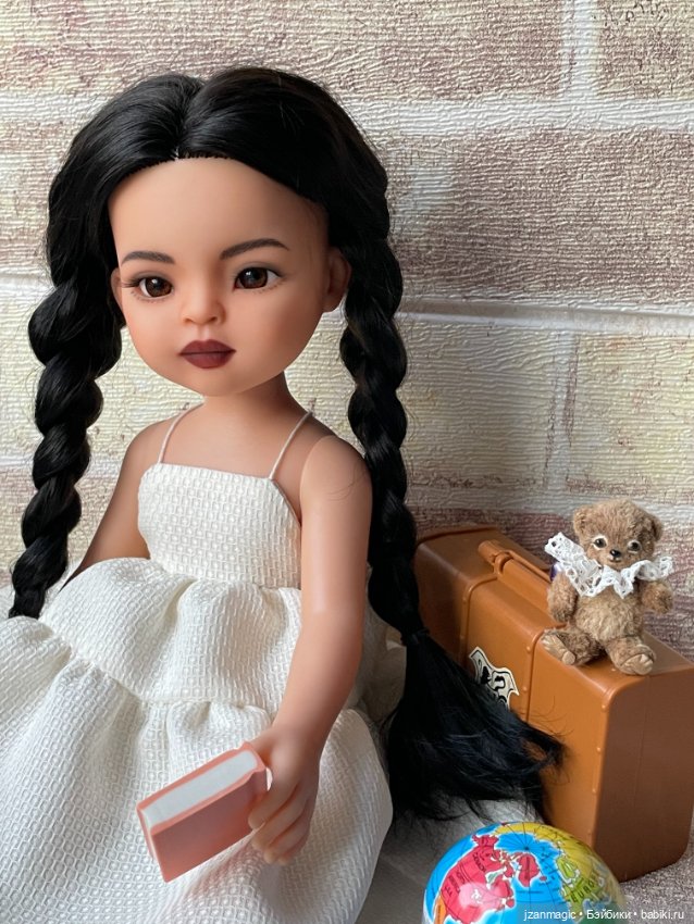 Моника в новом наряде — ООАК Paola Reina (Паола Рейна) и испанских кукол: перерисовка (фото 10)