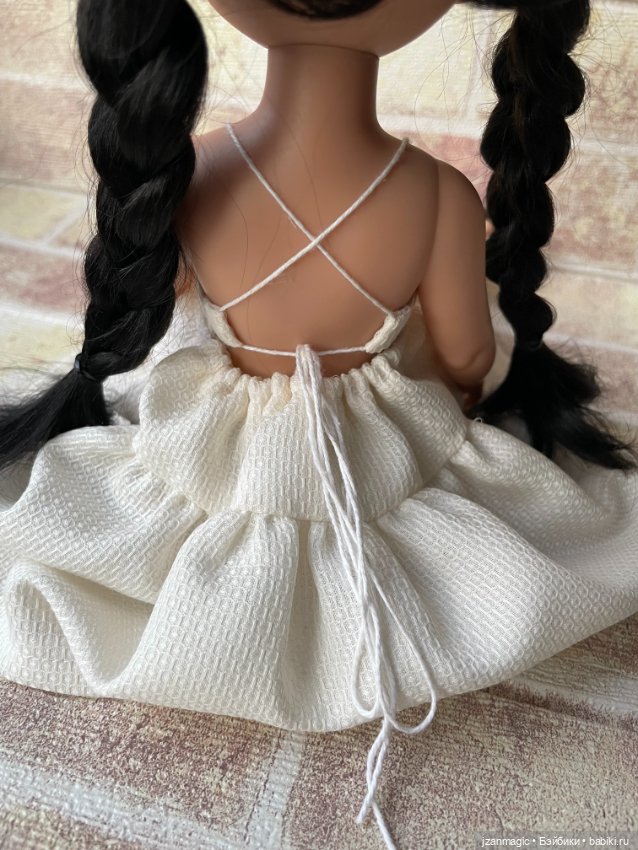 Моника в новом наряде — ООАК Paola Reina (Паола Рейна) и испанских кукол: перерисовка