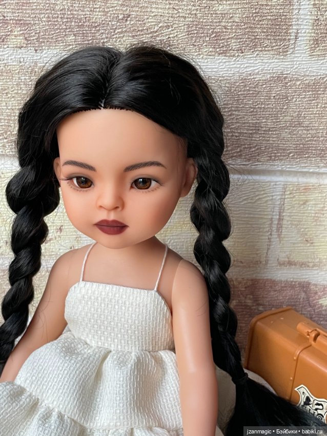 Моника в новом наряде — ООАК Paola Reina (Паола Рейна) и испанских кукол: перерисовка