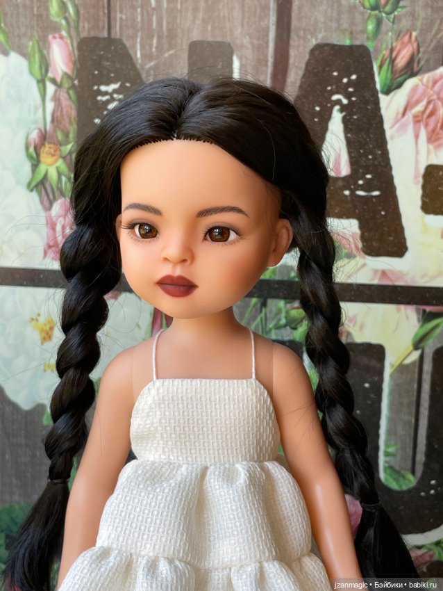 Моника в новом наряде — ООАК Paola Reina (Паола Рейна) и испанских кукол: перерисовка