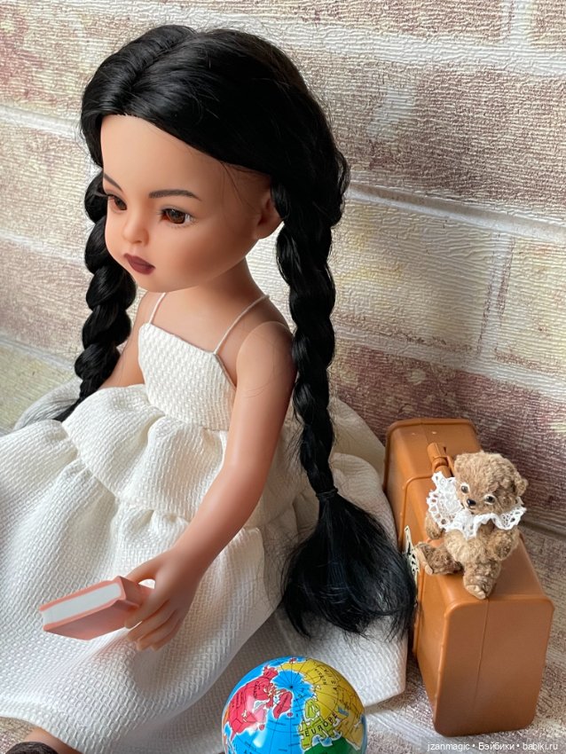 Моника в новом наряде — ООАК Paola Reina (Паола Рейна) и испанских кукол: перерисовка (фото 9)