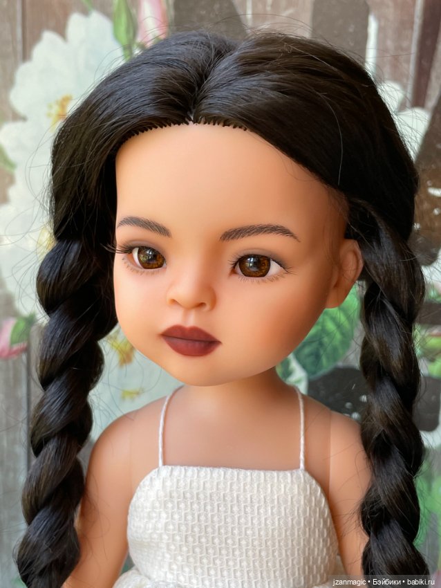 Моника в новом наряде — ООАК Paola Reina (Паола Рейна) и испанских кукол: перерисовка