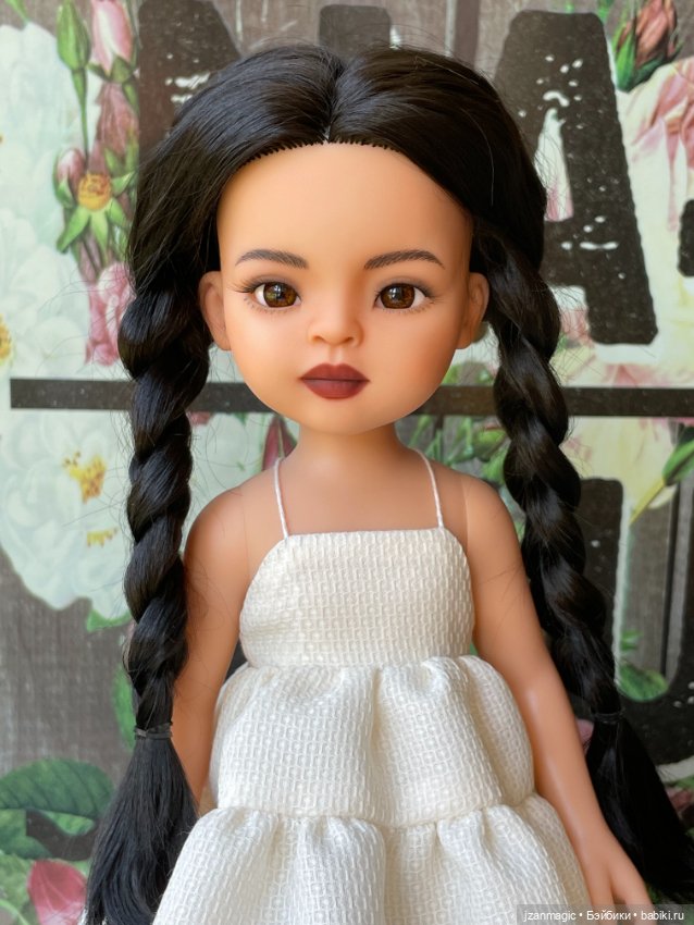 Моника в новом наряде — ООАК Paola Reina (Паола Рейна) и испанских кукол: перерисовка