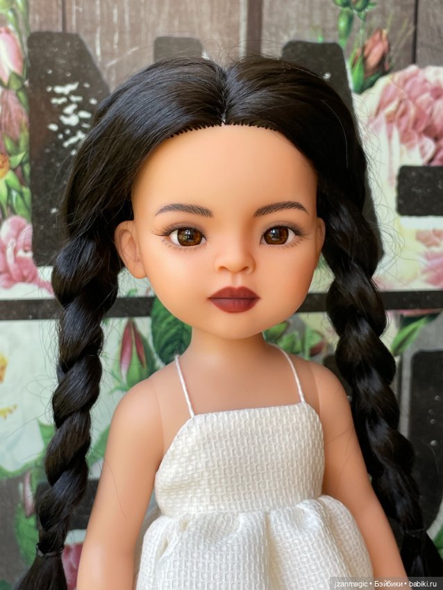 Моника в новом наряде — ООАК Paola Reina (Паола Рейна) и испанских кукол: перерисовка