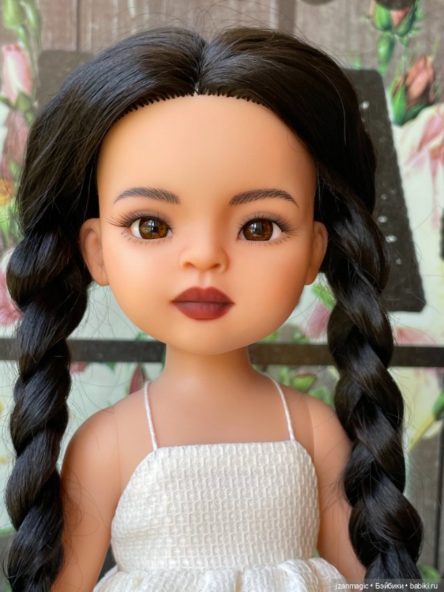 Моника в новом наряде — ООАК Paola Reina (Паола Рейна) и испанских кукол: перерисовка