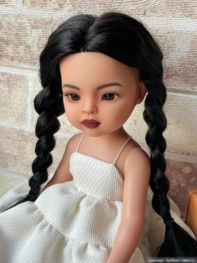 Моника в новом наряде — ООАК Paola Reina (Паола Рейна) и испанских кукол: перерисовка (фото 8)