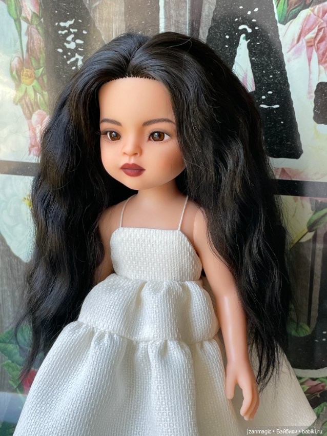 Моника в новом наряде — ООАК Paola Reina (Паола Рейна) и испанских кукол: перерисовка