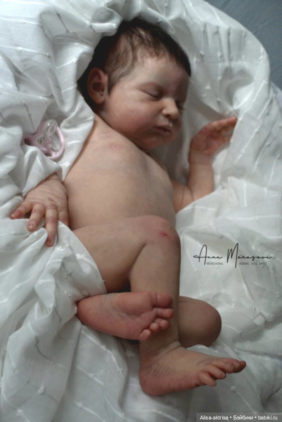 Лаура - нежная малышка.Кукла -реборн Анны Морозовой (фото 7)