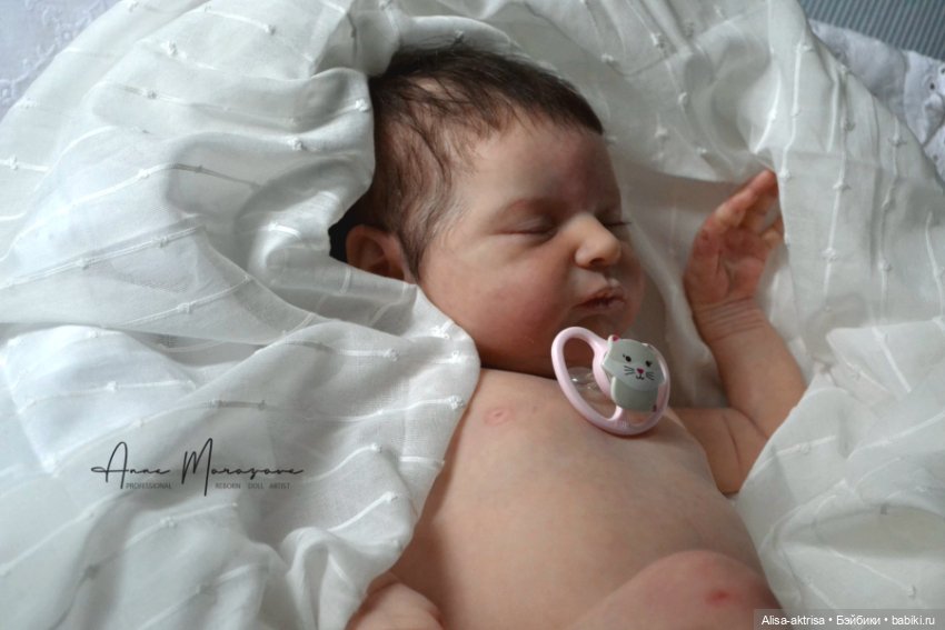 Лаура - нежная малышка.Кукла -реборн Анны Морозовой (фото 8)