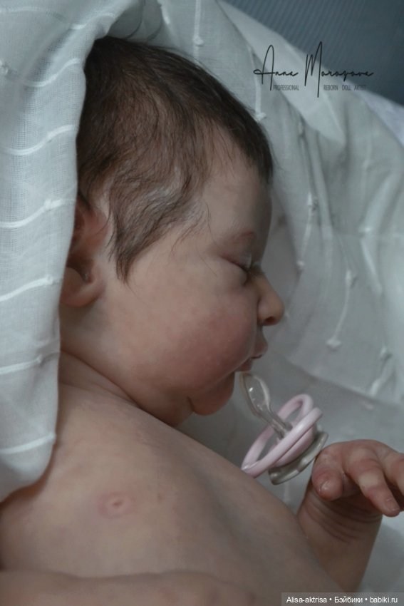 Лаура - нежная малышка.Кукла -реборн Анны Морозовой