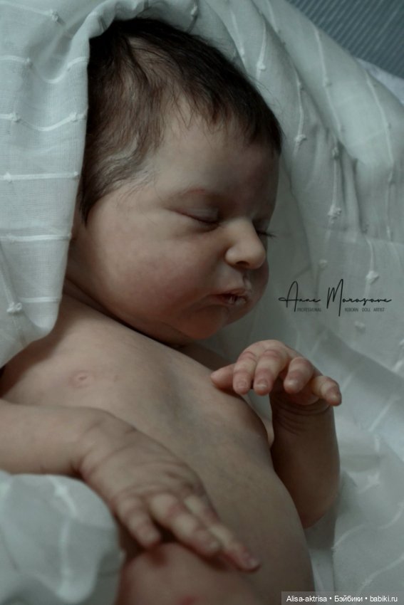 Лаура - нежная малышка.Кукла -реборн Анны Морозовой