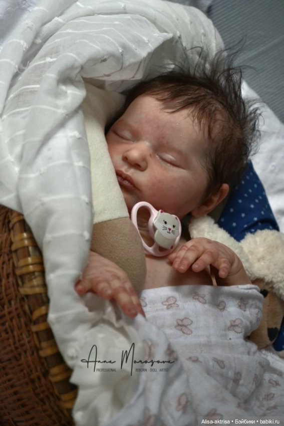 Лаура - нежная малышка.Кукла -реборн Анны Морозовой