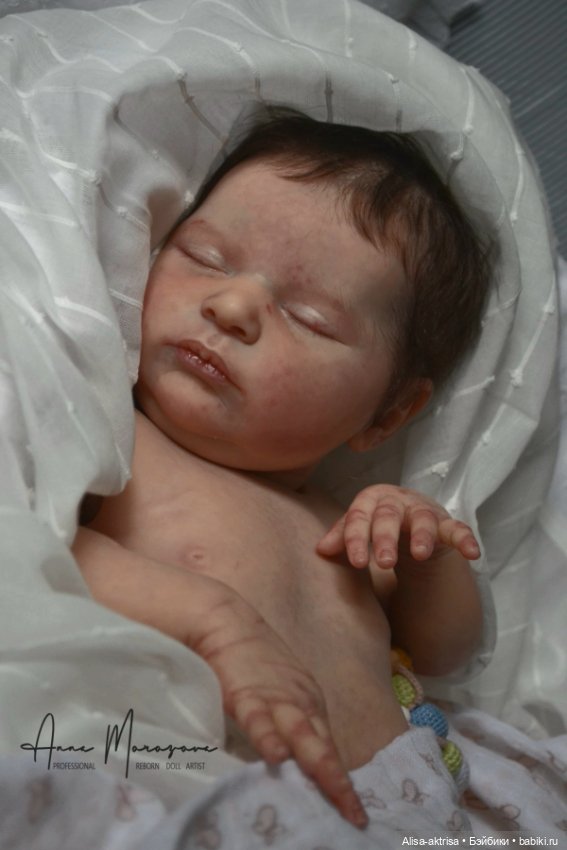 Лаура - нежная малышка.Кукла -реборн Анны Морозовой