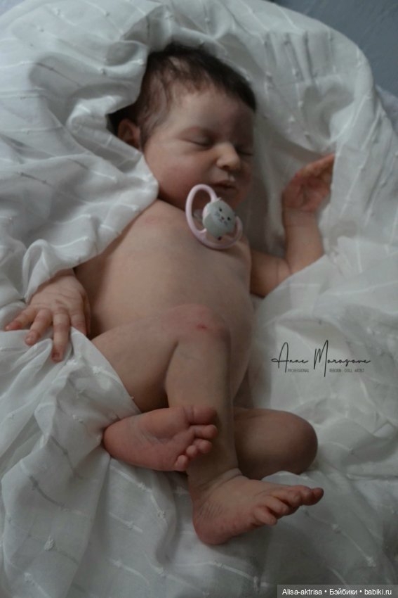 Лаура - нежная малышка.Кукла -реборн Анны Морозовой (фото 9)