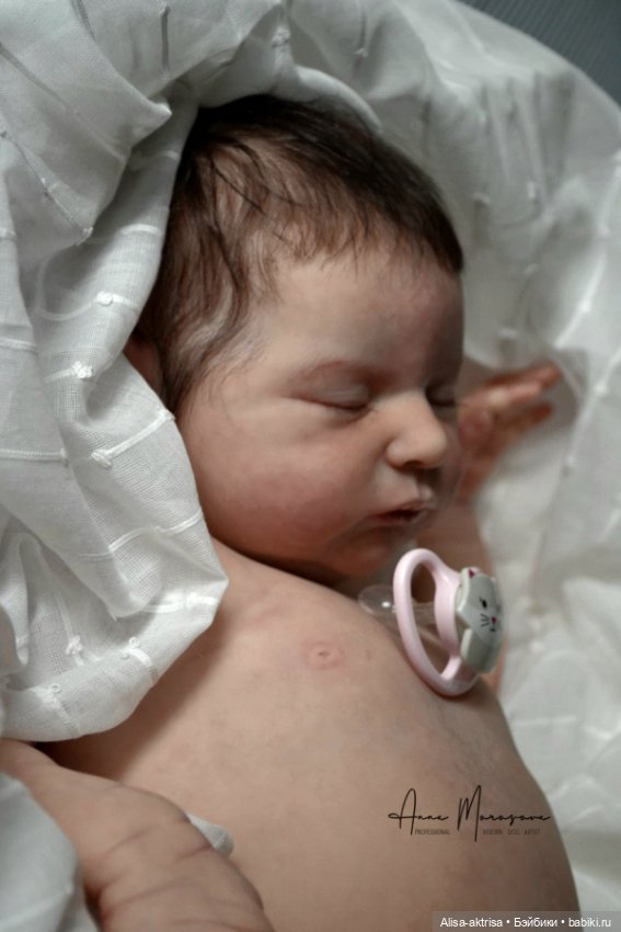 Лаура - нежная малышка.Кукла -реборн Анны Морозовой (фото 5)