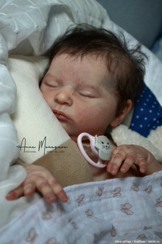 Лаура - нежная малышка.Кукла -реборн Анны Морозовой