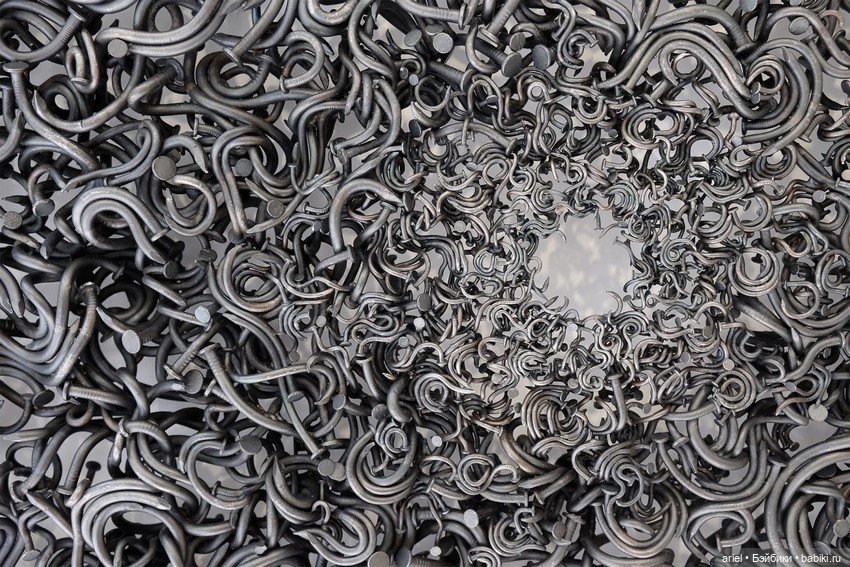 Необыкновенные скульптуры из гвоздей от Джона Бисби (John Bisbee) (фото 4)