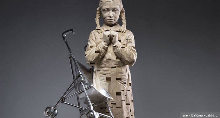 Скульптуры от автора Гехард Деметц (Gehard Demetz)