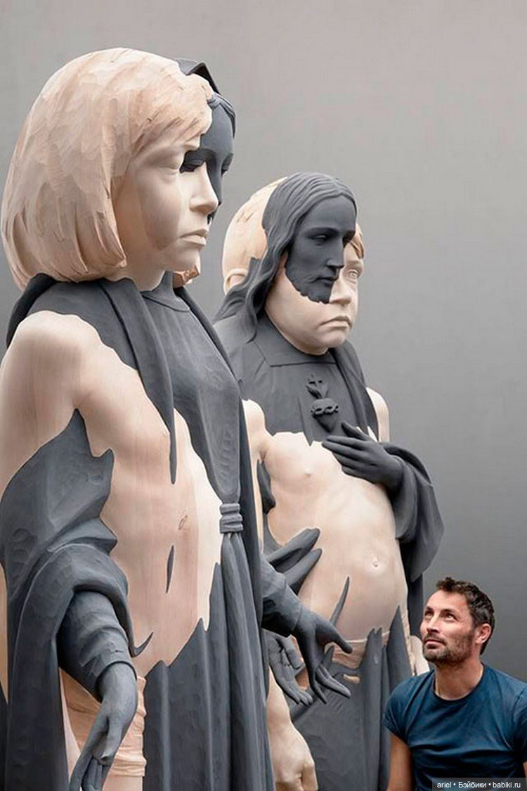 Скульптуры от автора Гехард Деметц (Gehard Demetz)