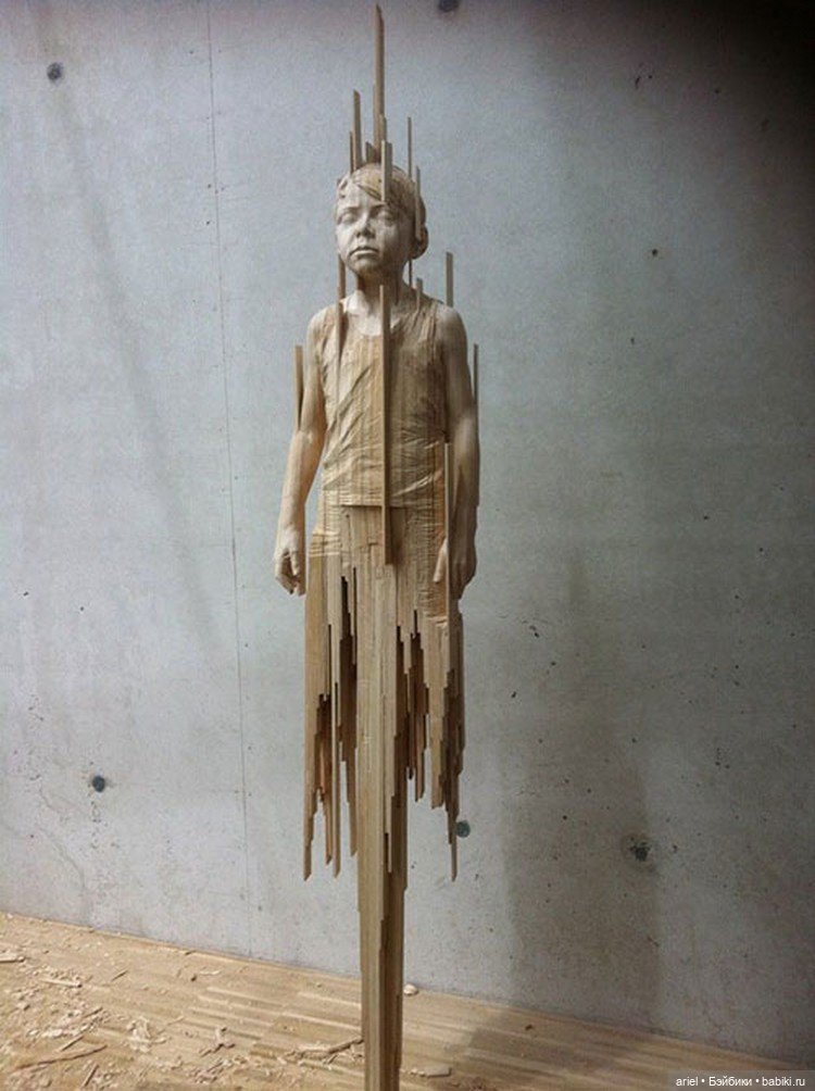 Скульптуры от автора Гехард Деметц (Gehard Demetz)