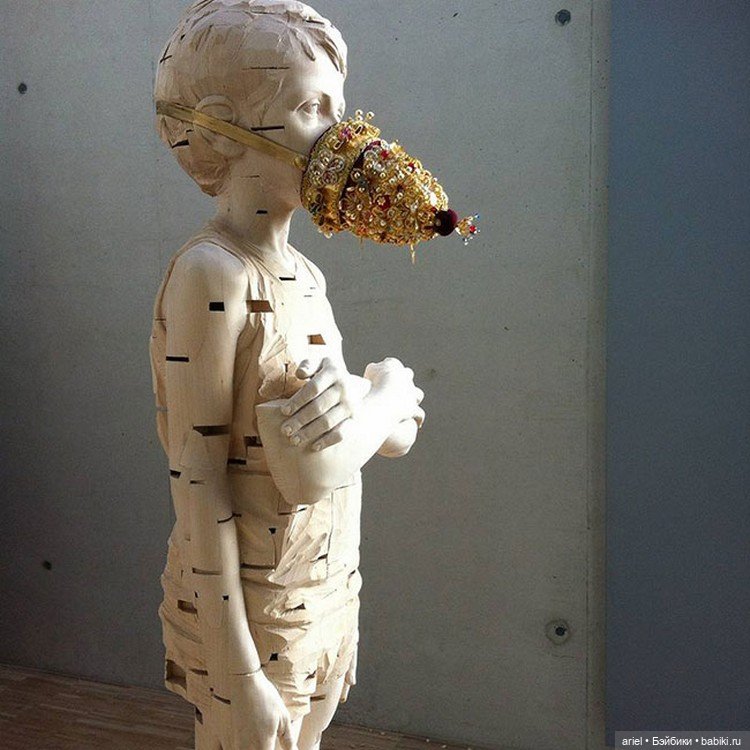 Скульптуры от автора Гехард Деметц (Gehard Demetz)