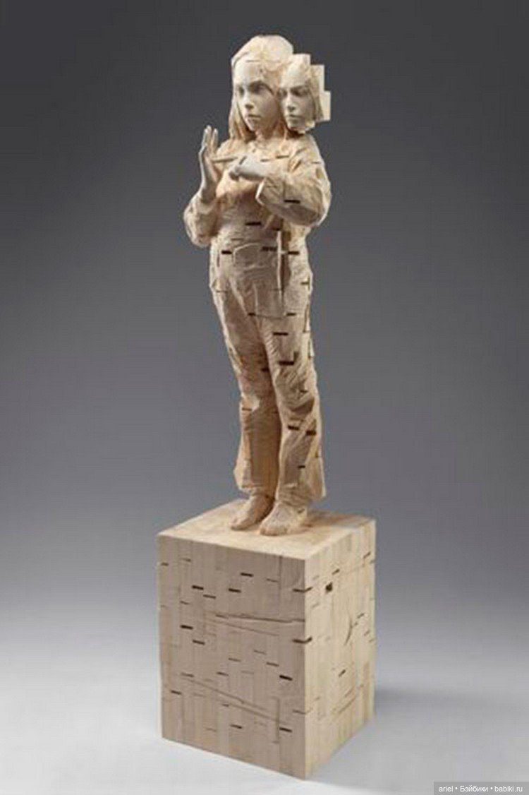 Скульптуры от автора Гехард Деметц (Gehard Demetz)