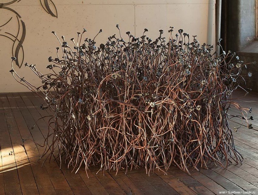 Необыкновенные скульптуры из гвоздей от Джона Бисби (John Bisbee)