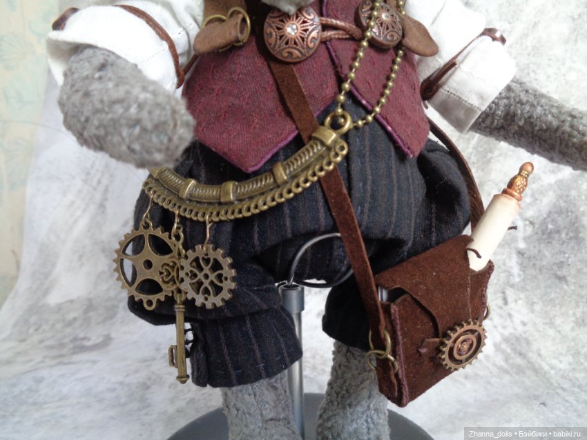 Вилли — Авторские мишки Тедди и друзья: фото (фото 5)