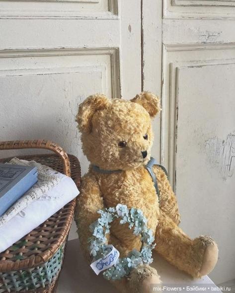 Цветочные аксессуары для Антикварных кукол - продолжение