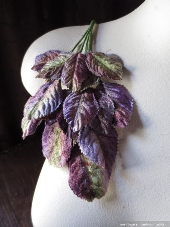 Цветочные аксессуары для Антикварных кукол - продолжение