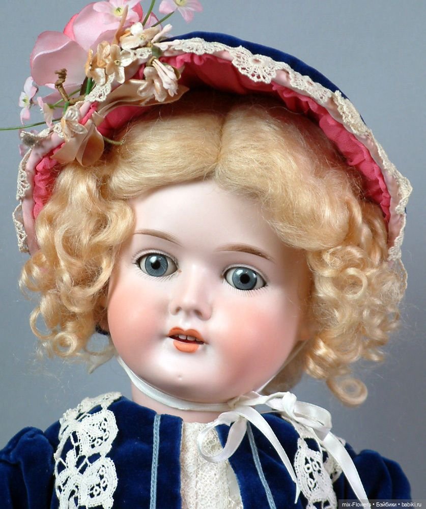 Цветочные аксессуары для Антикварных кукол - продолжение