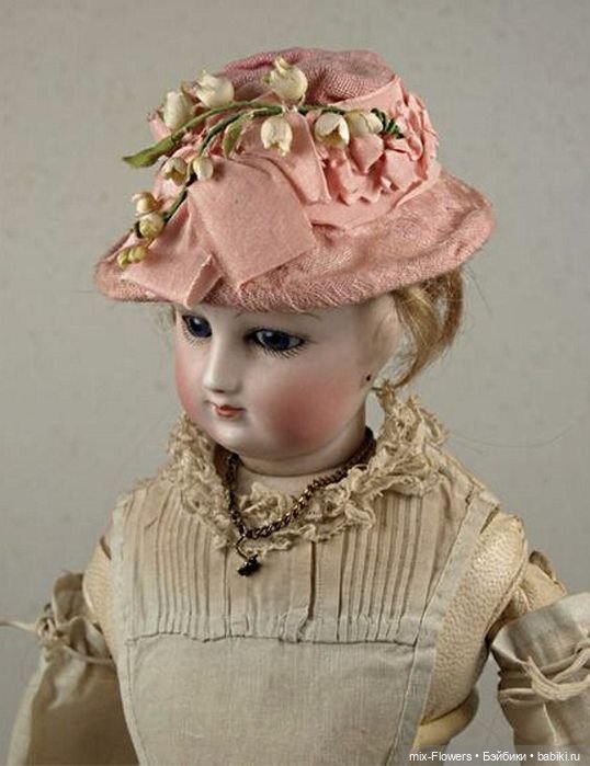 Цветочные аксессуары для Антикварных кукол - продолжение (фото 8)