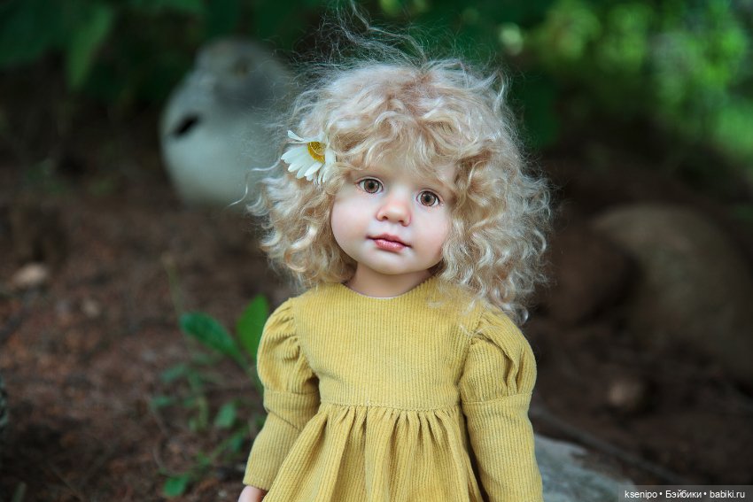 Ромашка🌼 ООАК куколки Готц Gotz ростом 36 см