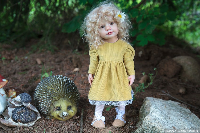 Ромашка🌼 ООАК куколки Готц Gotz ростом 36 см