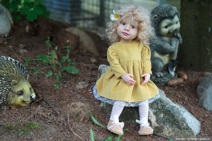 Ромашка🌼 ООАК куколки Готц Gotz ростом 36 см