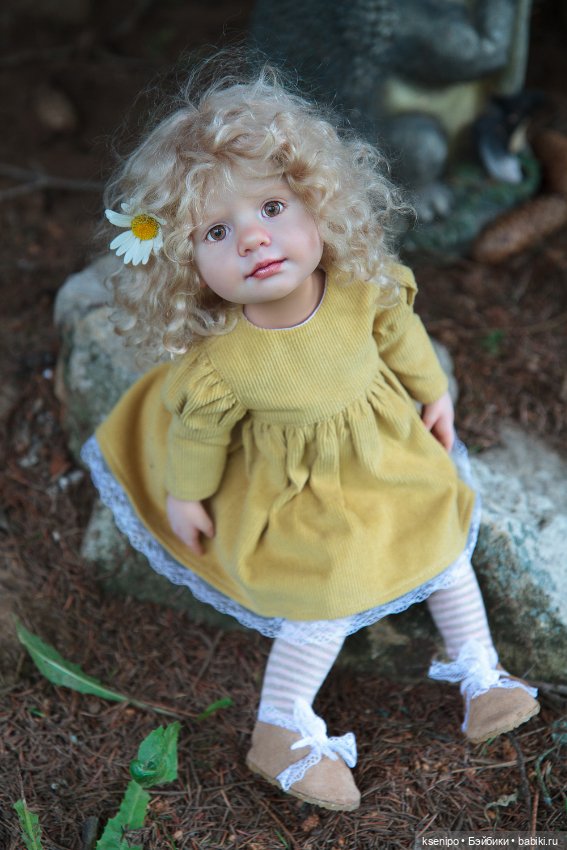 Ромашка🌼 ООАК куколки Готц Gotz ростом 36 см