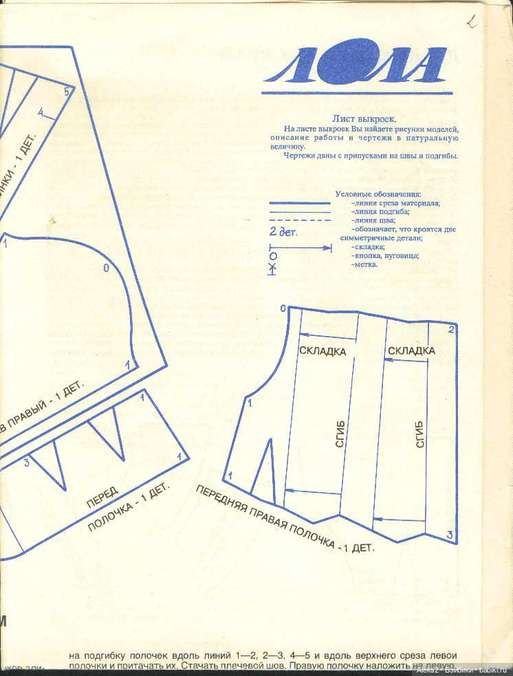Старый журнал Лола 10.1993 года