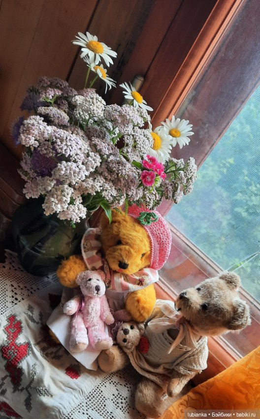 Вся медвежачья дачная семья