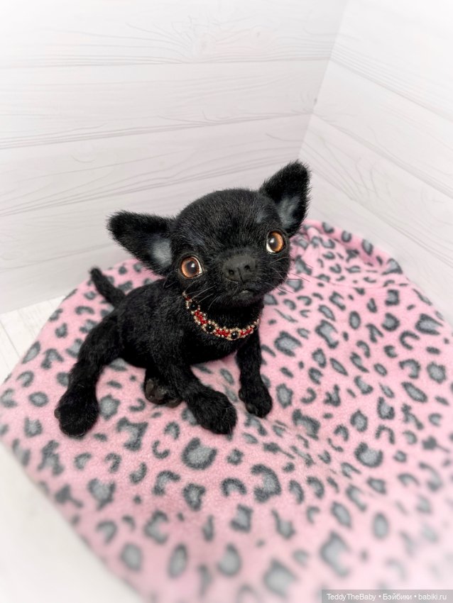 Blacky (Черныш)🐾🐾🐶 — Реалистичные игрушки и звери (Натюр): собаки