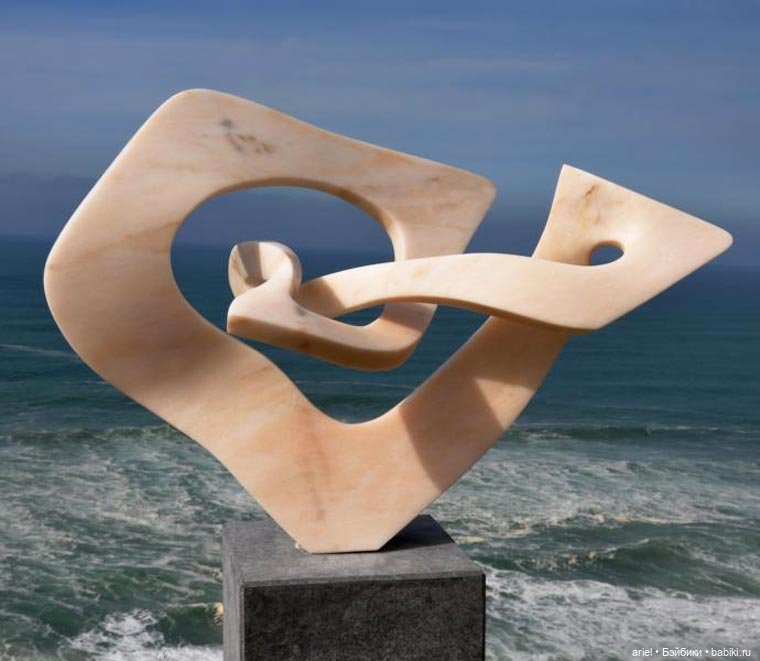 Скрученные скульптуры из мрамора Georg Scheele (фото 7)