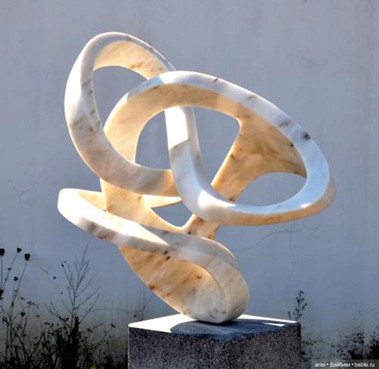 Скрученные скульптуры из мрамора Georg Scheele (фото 5)