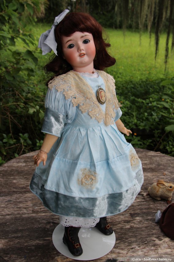 Одела - обула - отмыла - причесала антикварную 25"Schoenau Hoffmeister